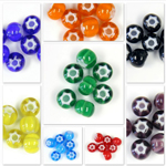 Preciosa Cornelian Star Bead